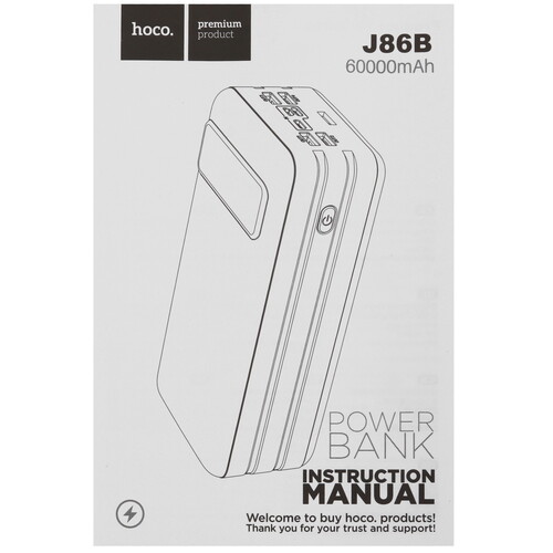 Купить Портативный аккумулятор Hoco J86B Electric черный  5475263. Характеристики, отзывы и цены в Донецке