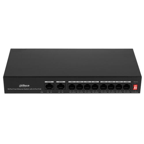 Купить Коммутатор Dahua DH-PFS3010-8ET-65  5077251. Характеристики, отзывы и цены в Донецке
