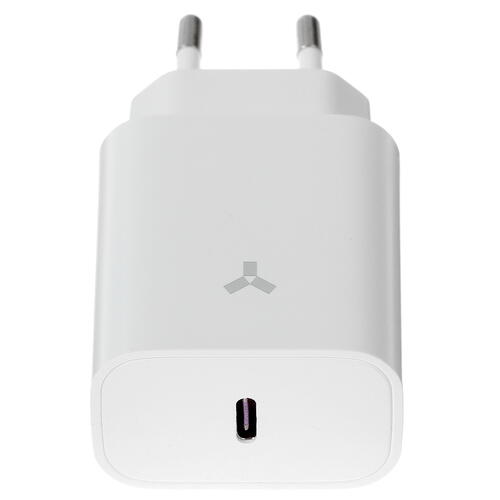 Купить Сетевое зарядное устройство Accesstyle Basalt 20WT белый  5073530. Характеристики, отзывы и цены в Донецке