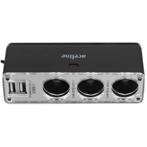Купить Разветвитель автоприкуривателя Aceline AC-302  5446235. Характеристики, отзывы и цены в Донецке