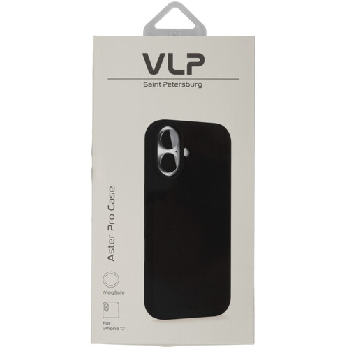 Купить Накладка  VLP Aster Pro Case для Apple iPhone 17 черный  5640506. Характеристики, отзывы и цены в Донецке