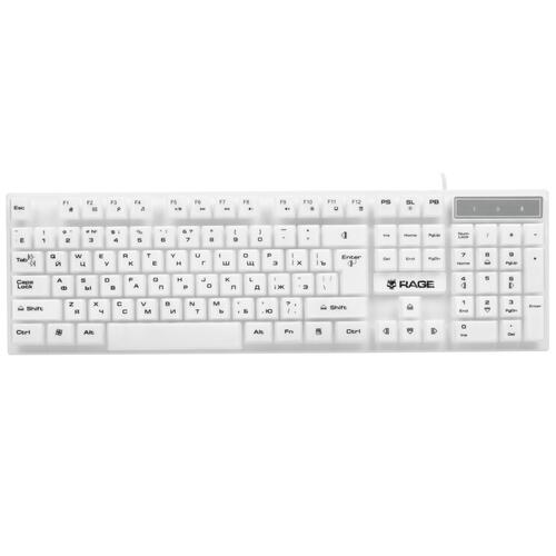 Купить Клавиатура+мышь  проводная  Aceline GS Rage 100 белый  5427592. Характеристики, отзывы и цены в Донецке