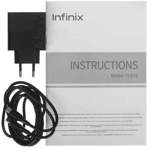 Купить 15.6" Ноутбук Infinix InBook Y3 PLUS YL512 серый  5463803. Характеристики, отзывы и цены в Донецке