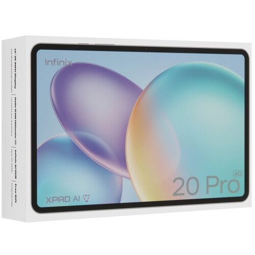 Купить 12" Планшет Infinix XPAD 20 Pro LTE 256 ГБ серый + чехол  5641579. Характеристики, отзывы и цены в Донецке
