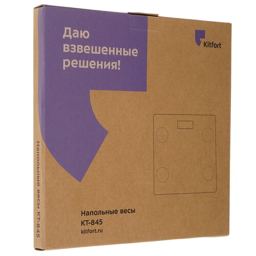 Купить Весы Kitfort КТ-845 белый  9148466. Характеристики, отзывы и цены в Донецке