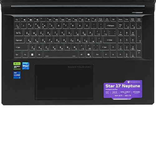 Купить 17.3" Ноутбук Machenike Star 17 Neptune серый  5628561. Характеристики, отзывы и цены в Донецке