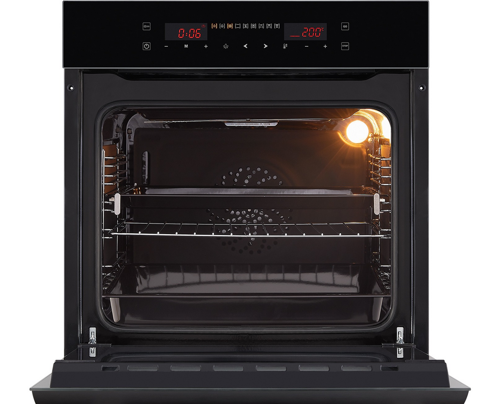 Купить Электрический духовой шкаф HIBERG VM 6192 B черный  5363125. Характеристики, отзывы и цены в Донецке