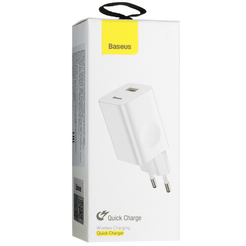 Купить Сетевое зарядное устройство Baseus Charging белый  5495781. Характеристики, отзывы и цены в Донецке
