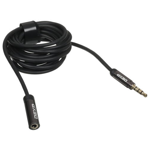 Купить Кабель   DEXP 3.5 mm jack - 3.5 mm jack черный  1087658. Характеристики, отзывы и цены в Донецке