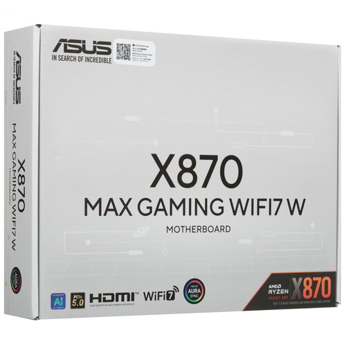 Купить Материнская плата ASUS X870 MAX GAMING WIFI7 W  5631997. Характеристики, отзывы и цены в Донецке