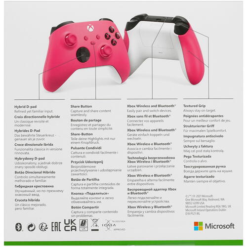 Купить Геймпад беспроводной Microsoft Xbox Wireless Controller розовый  5409548. Характеристики, отзывы и цены в Донецке