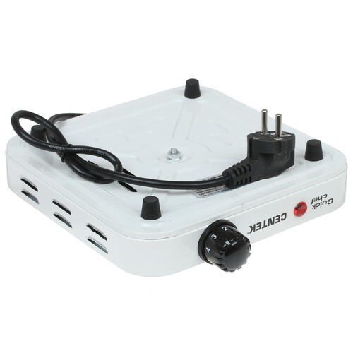 Купить Плита компактная электрическая Centek CT-1508 белый  1114260. Характеристики, отзывы и цены в Донецке