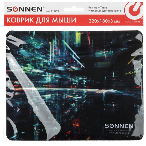 Купить Коврик SONNEN "SINGULARITY"  разноцветный  9213049. Характеристики, отзывы и цены в Донецке