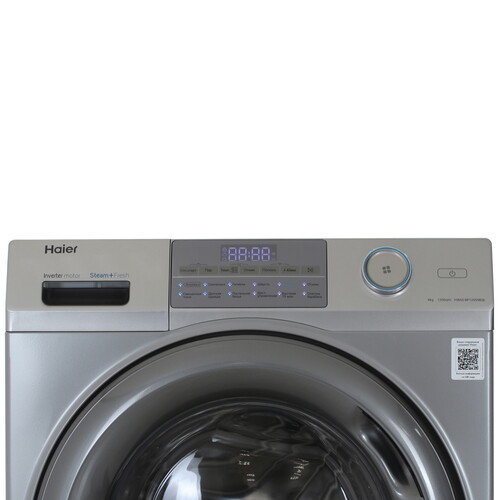Купить Стиральная машина Haier HW60-BP12959BSE серебристый  9189739. Характеристики, отзывы и цены в Донецке