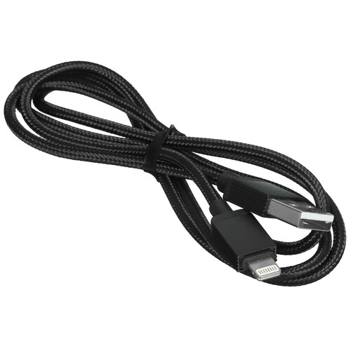 Купить Кабель круглый Borofone Lightning 8-pin - USB 2.0 Type-A черный 1 м  5635298. Характеристики, отзывы и цены в Донецке