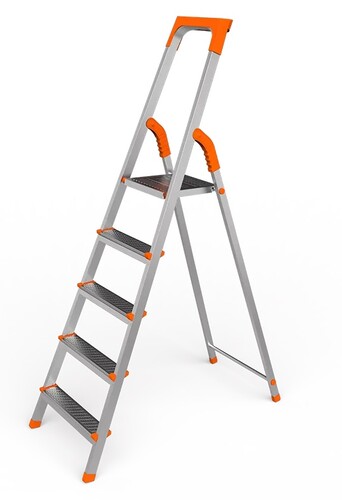 Купить Стремянка односекционная SARAYLI ЕВРОПА  9292150. Характеристики, отзывы и цены в Донецке