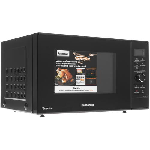 Купить Микроволновая печь Panasonic NN-GD37HBZPE черный  8121597. Характеристики, отзывы и цены в Донецке
