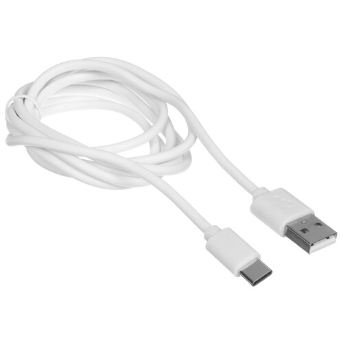 Купить Кабель круглый Aceline USB Type-C - USB 2.0 Type-A белый 1.5 м  9086553. Характеристики, отзывы и цены в Донецке