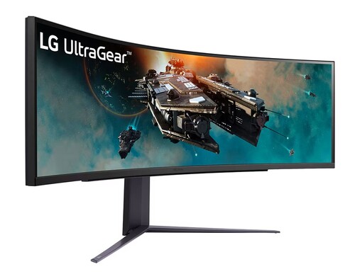 Купить 49" Монитор LG UltraGear 49GR85DC-B черный  5463107. Характеристики, отзывы и цены в Донецке