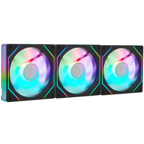 Купить Комплект вентиляторов 4FAN F69 [F6912B3] черный  9291296. Характеристики, отзывы и цены в Донецке