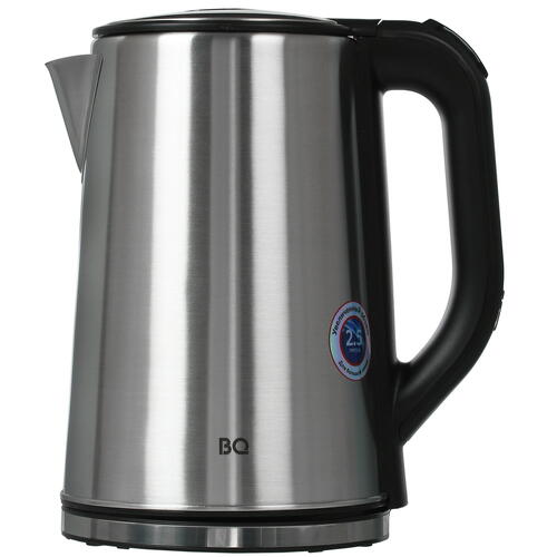 Купить Электрочайник BQ KT1721S серебристый  5368802. Характеристики, отзывы и цены в Донецке