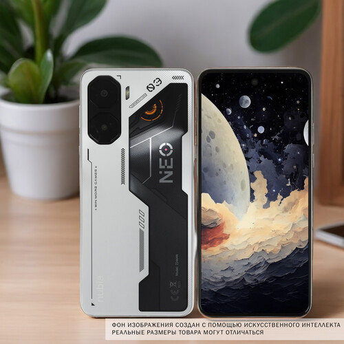 Купить 6.8" Смартфон Nubia Neo 3 5G 256 ГБ серебристый  5623382. Характеристики, отзывы и цены в Донецке