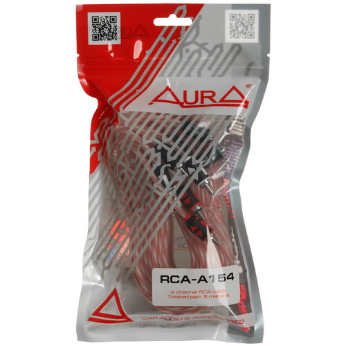 Купить Кабель межблочный AURA RCA-A154 MkII  5608278. Характеристики, отзывы и цены в Донецке