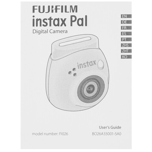 Купить Компактный фотоаппарат Fujifilm Instax Pal белый  5449775. Характеристики, отзывы и цены в Донецке