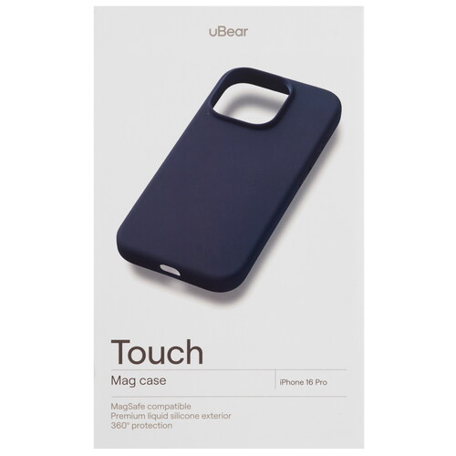 Купить Накладка  uBear Touch Mag Case для Apple iPhone 16 Pro синий  5474371. Характеристики, отзывы и цены в Донецке