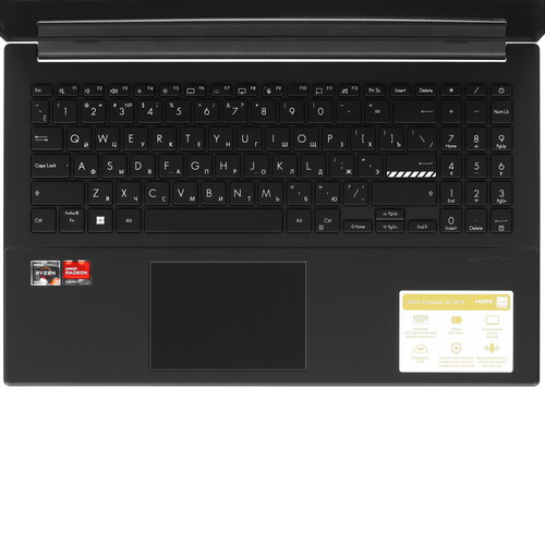 Купить 15.6" Ноутбук ASUS Vivobook Go 15 E1504FA-BQ1165 черный  5456463. Характеристики, отзывы и цены в Донецке