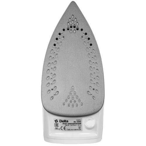 Купить Утюг DELTA DL-430Т белый  9235587. Характеристики, отзывы и цены в Донецке