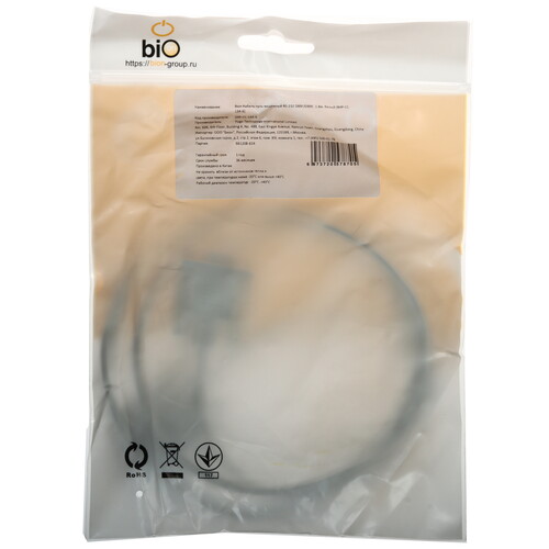 Купить Кабель Bion COM(RS232) 9F - COM(RS232) 9F  5612934. Характеристики, отзывы и цены в Донецке