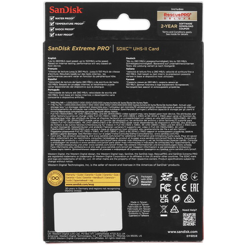 Купить Карта памяти SanDisk Extreme Pro SDXC 1024 ГБ [SDSDXEP-1T00-GN4IN]  5470866. Характеристики, отзывы и цены в Донецке