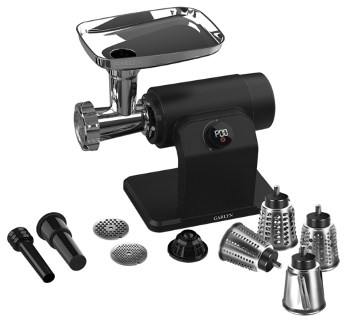Купить Мясорубка электрическая GARLYN MG-6000 черный  9162057. Характеристики, отзывы и цены в Донецке