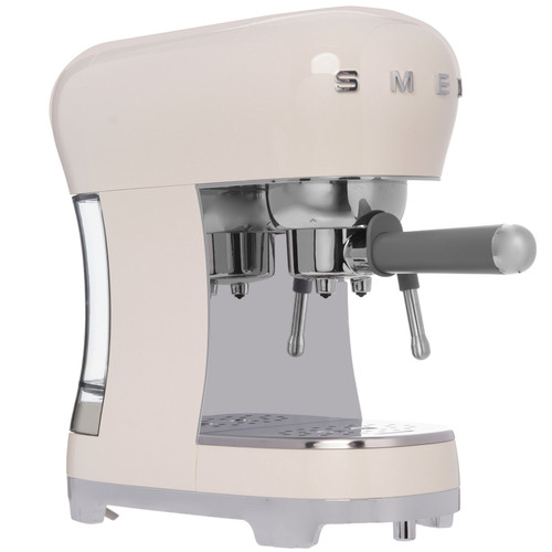 Купить Кофеварка рожковая Smeg ECF02CREU бежевый  5664253. Характеристики, отзывы и цены в Донецке