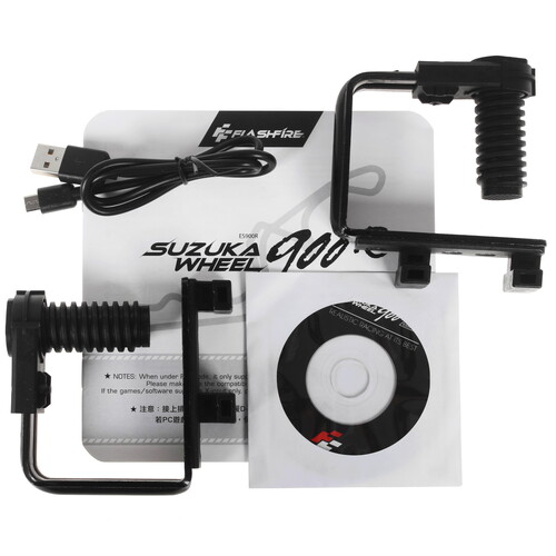 Купить Руль FlashFire Suzuka Racing Wheel ES900R черный  4884214. Характеристики, отзывы и цены в Донецке