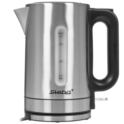 Купить Электрочайник Steba WK 20 INOX серебристый  8164579. Характеристики, отзывы и цены в Донецке