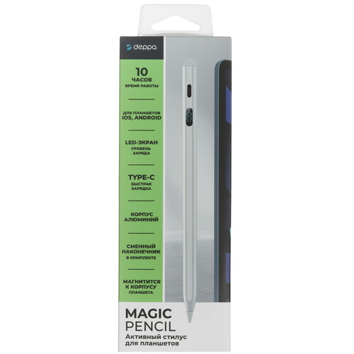 Купить Стилус Deppa Magic Pencil универсальный белый  5475523. Характеристики, отзывы и цены в Донецке