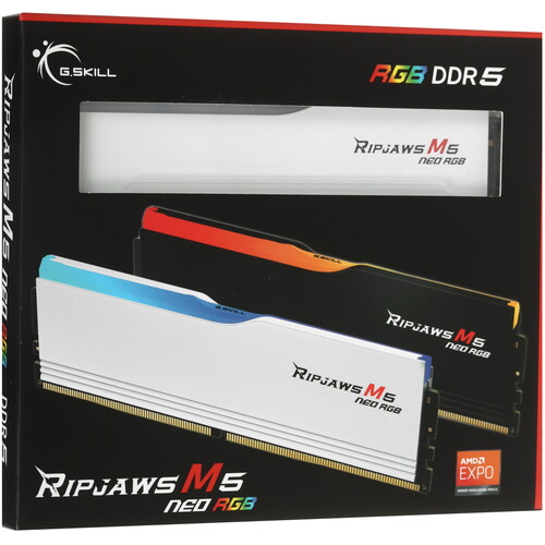 Купить Оперативная память G.Skill RIPJAWS M5 NEO [F5-6000J3036F48GX2-RM5NRW] 96 ГБ  5616358. Характеристики, отзывы и цены в Донецке