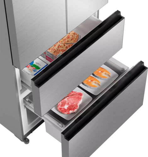 Купить Холодильник многодверный   Haier HB16FRSAAAERU серебристый  9218018. Характеристики, отзывы и цены в Донецке