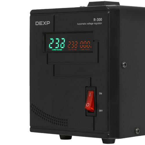 Купить Стабилизатор напряжения DEXP R-300  5059064. Характеристики, отзывы и цены в Донецке