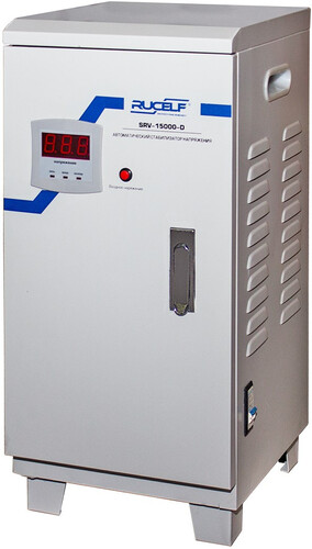 Купить Стабилизатор напряжения RUCELF SRV- 15000-D  8105930. Характеристики, отзывы и цены в Донецке