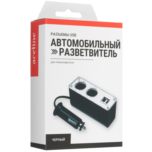 Купить Разветвитель автоприкуривателя Aceline AC-203  9146532. Характеристики, отзывы и цены в Донецке