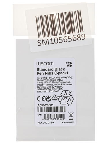 Купить Наконечник для стилуса Wacom Standard Black Pen Nibs черный  1158506. Характеристики, отзывы и цены в Донецке