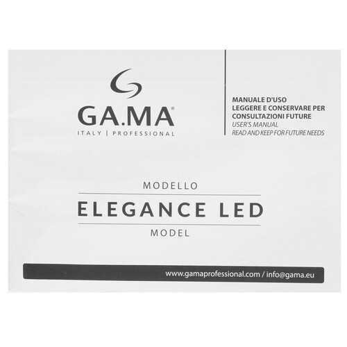 Купить Выпрямитель для волос GA.MA ELEGANCE LED GOLD - SY  9174445. Характеристики, отзывы и цены в Донецке