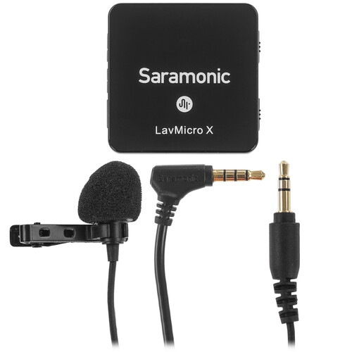 Купить Микрофон Saramonic LavMic X черный  9131406. Характеристики, отзывы и цены в Донецке