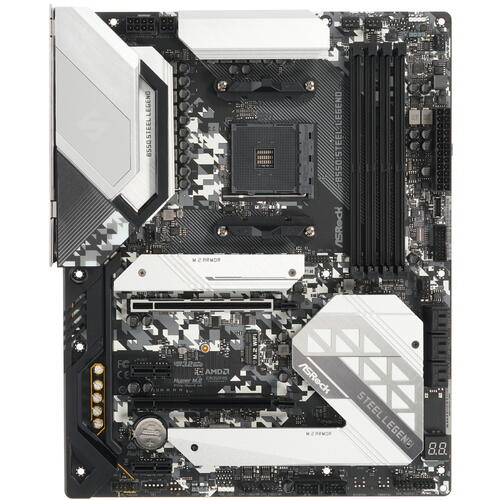 Купить Материнская плата ASRock B550 Steel Legend  1663303. Характеристики, отзывы и цены в Донецке