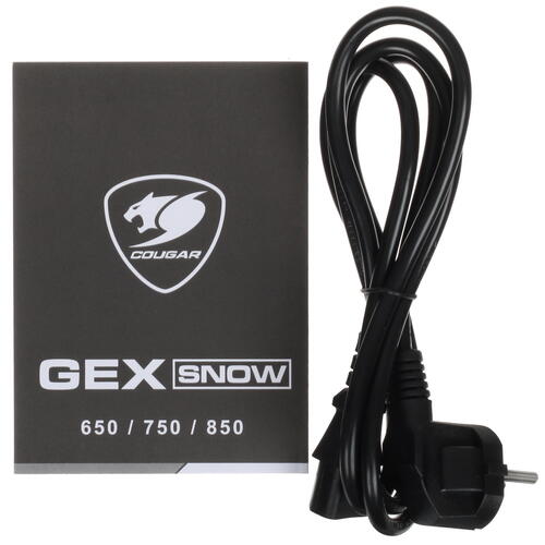 Купить Блок питания Cougar GEX 650 SNOW  5088460. Характеристики, отзывы и цены в Донецке