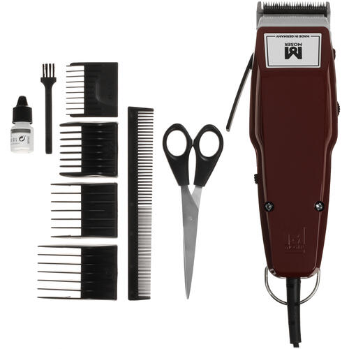 Купить Машинка для стрижки Moser 1400-0278 красный/белый  5435156. Характеристики, отзывы и цены в Донецке