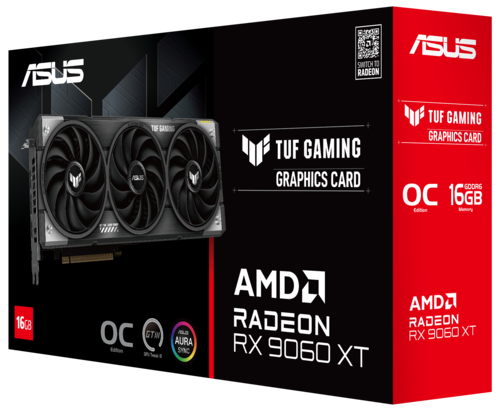 Купить Видеокарта ASUS AMD Radeon RX 9060 XT TUF GAMING OC  5637904. Характеристики, отзывы и цены в Донецке